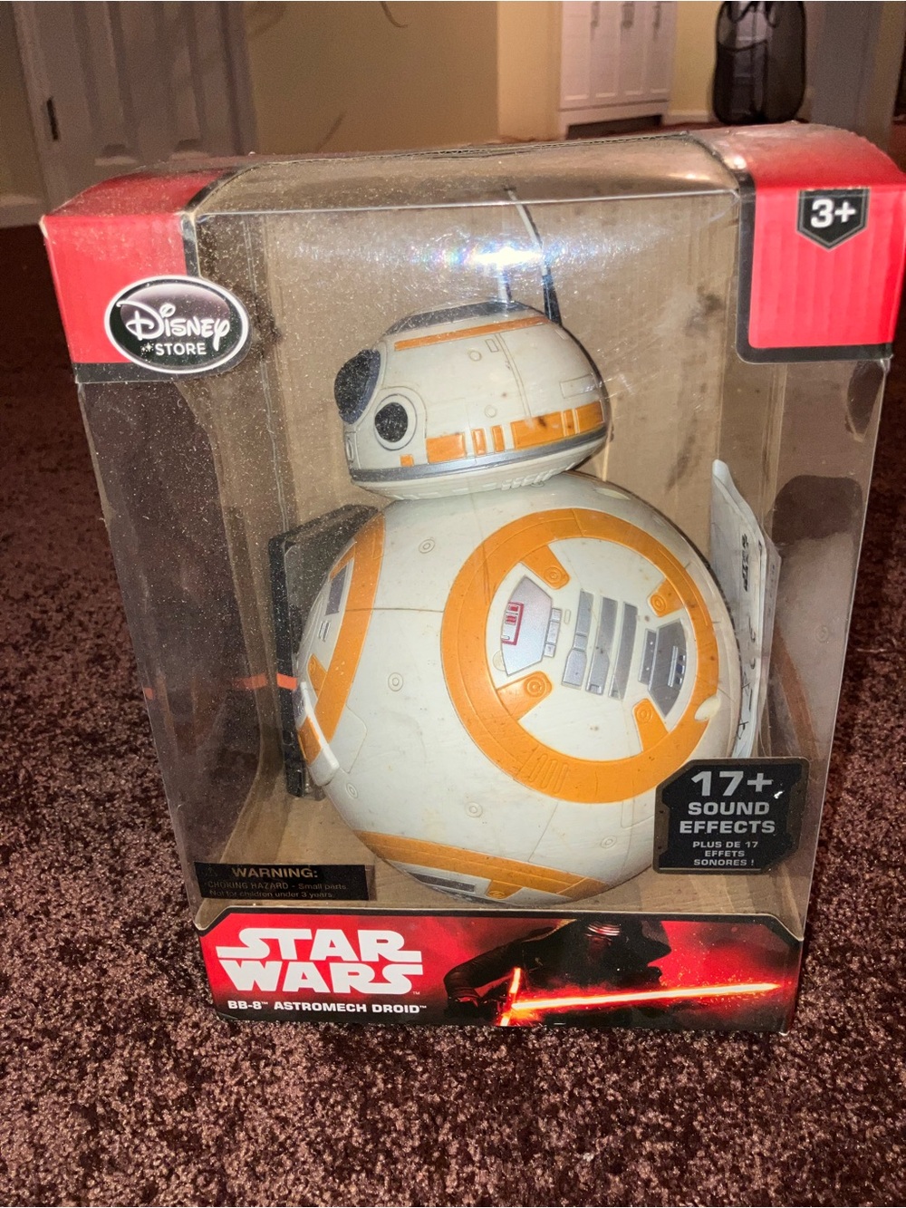 Disney Star Wars BB-8 Astromech Droid Toy - White & Orange